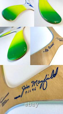1990s Vintage Colorado Boomerangs- Lot of 6 -Mayfield Signatures Carrying Case