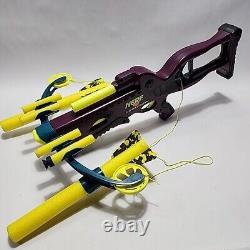 1995 Nerf Crossbow Vintage Purple With Original Darts Tested Working See Pics