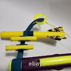1995 Nerf Crossbow Vintage Purple With Original Darts Tested Working See Pics