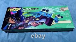 1995 Nerf Crossbow Vintage With Box, Darts, Arrows, Arms, String, Barely Used