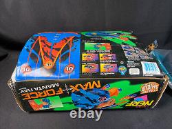 1995 Nerf Max Force Manta Ray Blaster & Shield Vintage Kenner NEW In Open Box