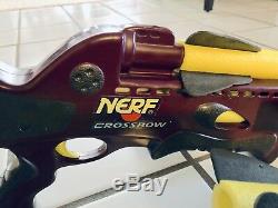 1995 Vintage Original Nerf Crossbow with Bonus Extra Arrows and Darts