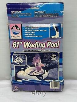 1997 Vintage New Old Stock SEA WORLD Shamu 61 Wading Pool Rare HTF