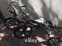 2 Convert-O Tricycle Anthony Brothers Aluminum Bike Trike Vintage Classic 1940's