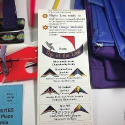 2 Vintage Top Of The Line SportKites TOTL with extras see pictures