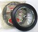 2- Vintage Tricycle Rear Wheels 9.75 in OD for 16 inch Trike Hansen Cycles Works