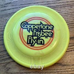 2 Vtg Coppertone Frisbee Fly-In Frisbees Signed by Gary Perlberg and Don Vaughn