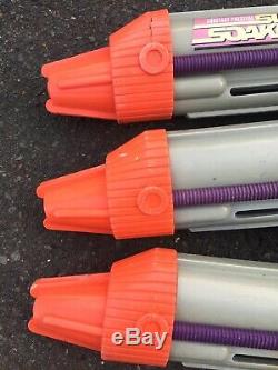 3 Vintage Larami 1996 Constant Pressure Super Soaker Cps 2000. Working Rare Mk2