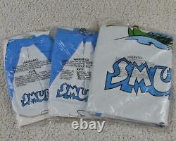 48, 24 & 20 SMURF Inflatable BEACH BALL (Lot of 3) Vintage COLECO 1982 NOS
