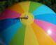 48 INTEX Inflatable 12 PANEL Rainbow Striped Beach Ball VINTAGE 2006 NOS
