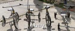 4 Vintage Aluminum Anthony Brothers Convert-O Bike Trike Tricycle Bicycle