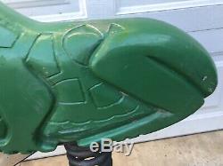 50s Vintage Playworld Systems Spring Ride Cast Aluminum Playground Ride-On Frog