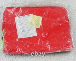 72 INFLATABLE WORLD 6 Color 6 Panel Beach Ball GIANT Vintage Pool Toy RARE NOS