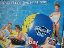 72 VYNLL CONCEPTS Extreme H2O Inflatable Beach Ball RARE Vintage Pool Toy NOS