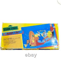 80s Vintage Ero Sesame Street Slumber tent 44L x 33W x 33H