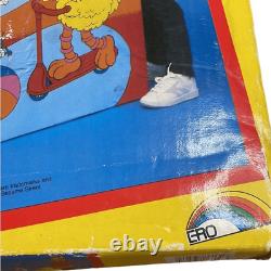 80s Vintage Ero Sesame Street Slumber tent 44L x 33W x 33H