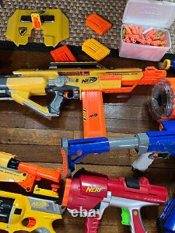 90/2000s Vintage Nerf Gun Lot (11)