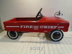 AMF Fire Chief Pedal Car No. 503 Vintage 1960s