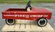 AMF Red Fire Chief Vintage #503 Pedal Car