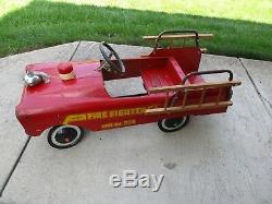 AMF Unit #508 Fire Fighter'60's' Original Vintage Pedal Car