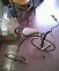 ANTIQUE TRICYCLE VINTAGE VICTORIAN WOOD METAL CHILD BIKE PRIMITIVE AWESOME