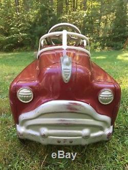 All Original Vintage 1950s Murray Jet Flow Drive Station Wagon Pedal Car LOOK
