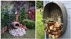 Amazing Garden Decor From Old Furniture And Things 50 Example For Inspiration