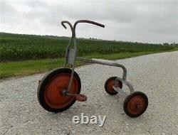 Angelus Trike, Metal Tricycle Trike Bike, Vintage Scooter, Childs Pedal Toy