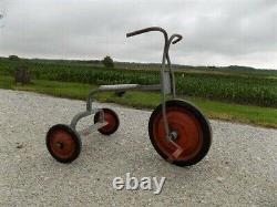 Angelus Trike, Metal Tricycle Trike Bike, Vintage Scooter, Childs Pedal Toy