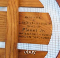 Antique 32 Long 1920's FLEXIBLE FLYER NO. 28 Metal & Wood Child's Pull Sled