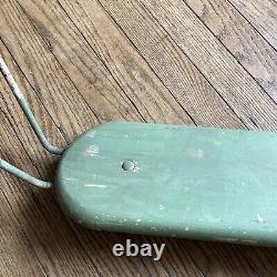 Antique Early SEAT Vtg 1930s old parts Ride On Playground Toy Carriage Swing