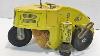 Antique Elgin Wind Up Tin Toy Street Sweeper For Sale