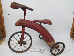 Antique Garton Streamline Airplane Handlebars Tricycle for Parts Restore 1930s