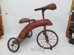 Antique Garton Streamline Airplane Handlebars Tricycle for Parts Restore 1930s