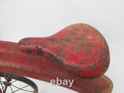 Antique Garton Streamline Airplane Handlebars Tricycle for Parts Restore 1930s