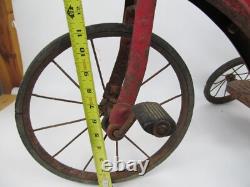 Antique Garton Streamline Airplane Handlebars Tricycle for Parts Restore 1930s