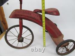 Antique Garton Streamline Airplane Handlebars Tricycle for Parts Restore 1930s