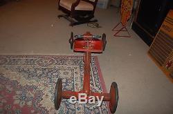 Antique Irish Mail Pedal Car Toy Vintage Toy