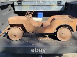Antique Jeep Pedal Car Vintage Truck