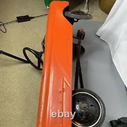 Antique Pedal Car Vintage (Murray) Collectable Toy Burnt Orange 34 Long