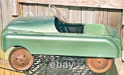 Antique Toy Pedal Car STEELCRAFT BMC Partially Restored Vintage Collectible Toys