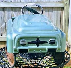 Antique Toy Pedal Car STEELCRAFT BMC Partially Restored Vintage Collectible Toys