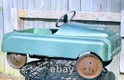 Antique Toy Pedal Car STEELCRAFT BMC Partially Restored Vintage Collectible Toys