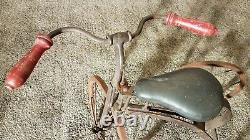 Antique Tricycle Wood & Metal wheels Vintage Kids trike 1890's