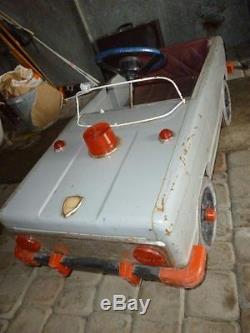 Antique VERY RARE Vintage SOVIET USSR Metal Pedal CAR Zhiguli
