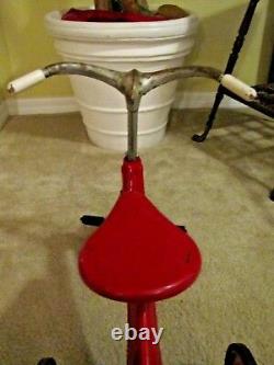 Antique Vintage 1930s Metalcraft Childrens Tricycle Pedal Toy