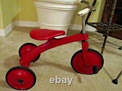 Antique Vintage 1930s Metalcraft Childrens Tricycle Pedal Toy