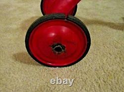 Antique Vintage 1930s Metalcraft Childrens Tricycle Pedal Toy