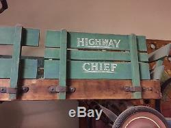 Antique Vintage 1940's Highway Chief Children's Wagon