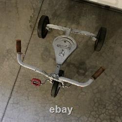 Antique Vintage ANGELES Metal Child's Tricycle Toy 3 Wheel Bicycle Pedal Car
